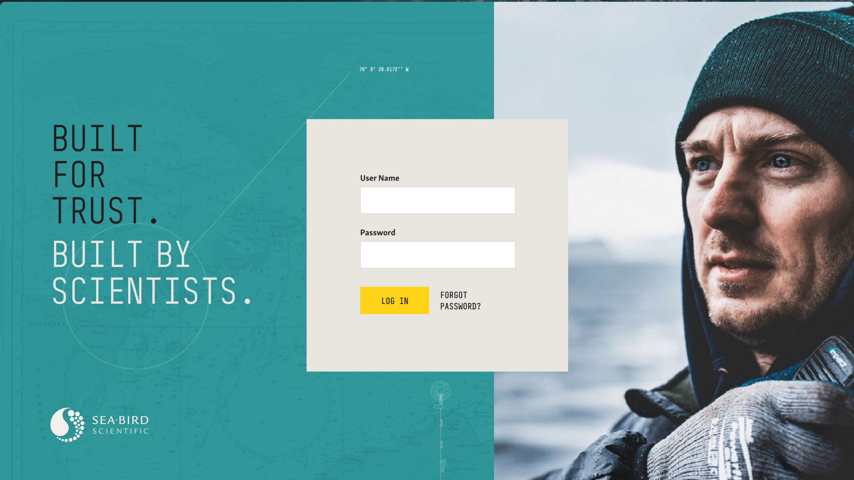 Sea-Bird Scientific screen 2