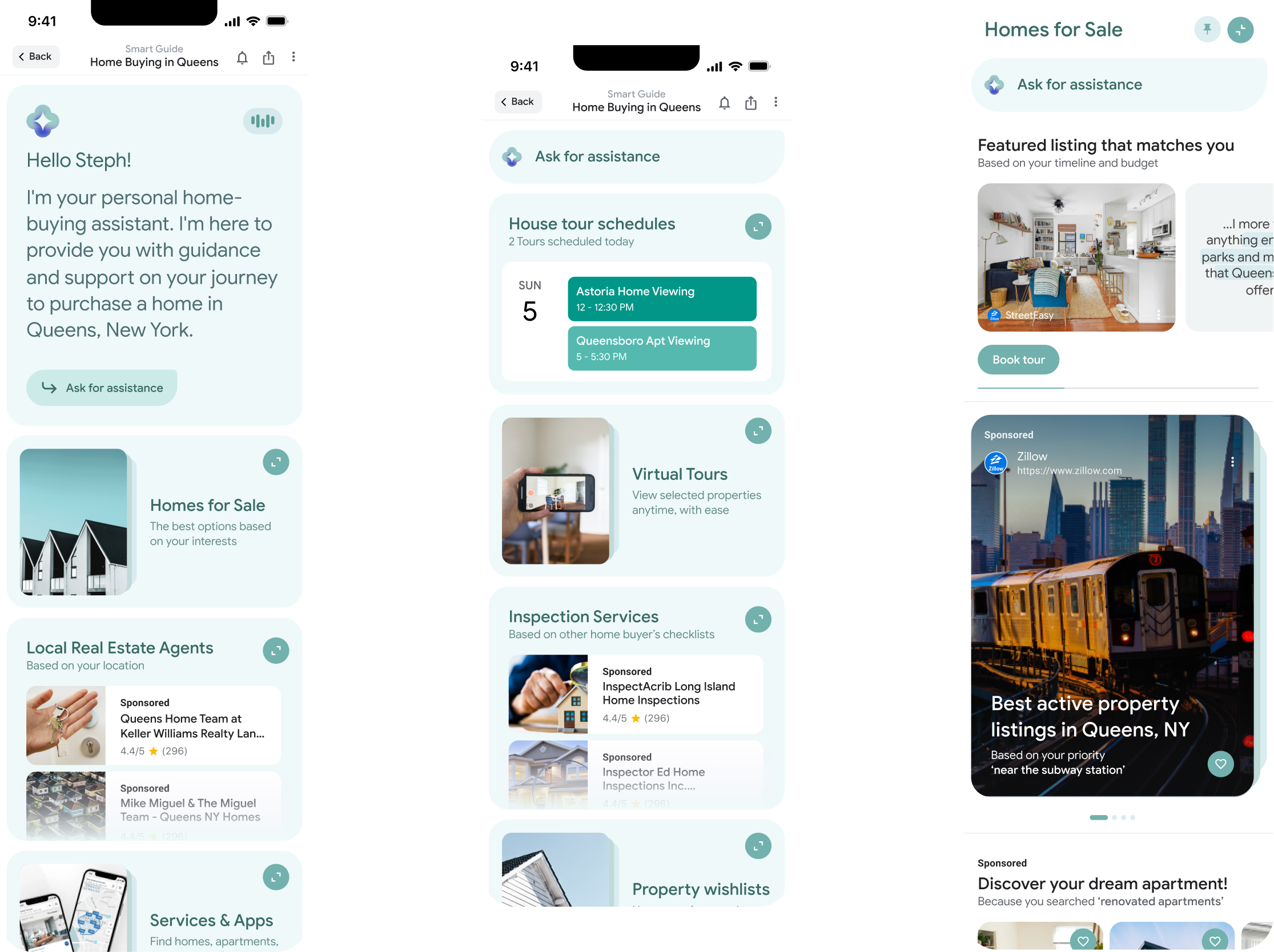 Smart Guides UI showcase
