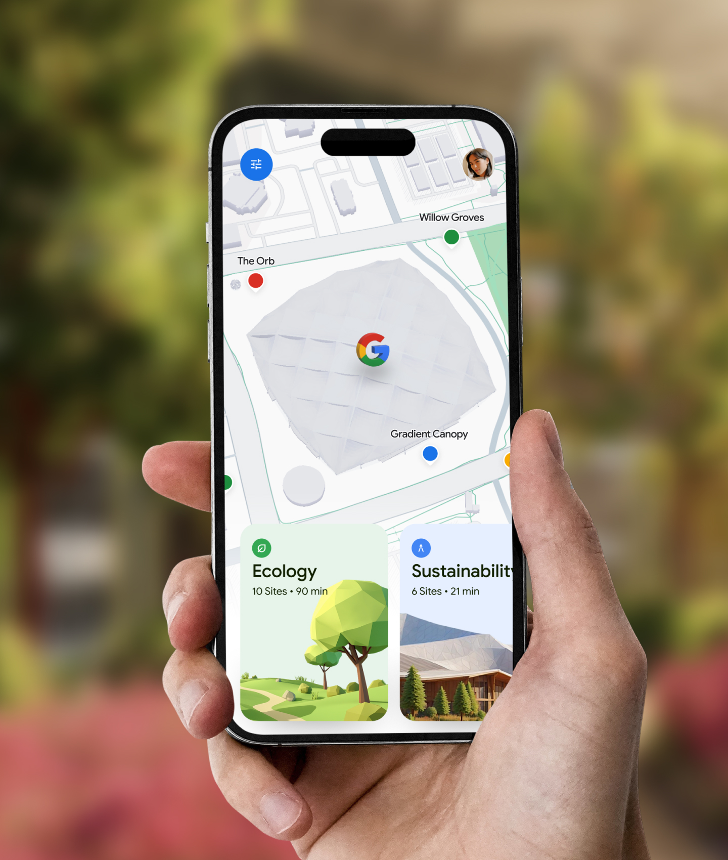 Entry and Onboarding — campus map view